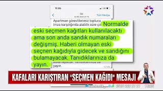 İkinci turda oy nasıl kullanılacak? Seçmen kağıdı mesajı ...