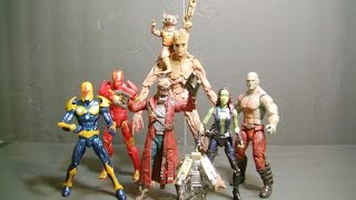 Guardians of the Galaxy B.A.F GROOT "STAR LORD" toy review.