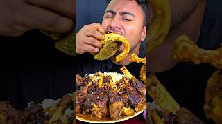 Full Mutton Lounge Curry #mukbang #aamr #shortvideo #reelsvideo #short #viralvideo #eating #food