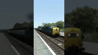 55021 Passes Bedminster #class55 #railway #train #trainspotting #dovetailgames @WesternSpot23