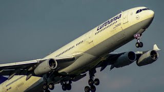 PLANESPOTTING: 17 SUNDAY AFTERNOON DEPARTURES FROM TORONTO PEARSON INTERNATIONAL AIRPORT