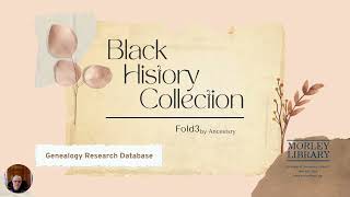 Black History Collection database: An Introduction