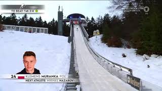 Klemens Muranka springt mit 153m Schanzenrekord in Willingen