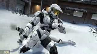 Halo vs StarWars Storm Trooper fight (It's A Random Life)