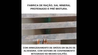 FABRICA DE RAÇÃO, SAL MINERAL PROTEINADO E PRÉ MISTURA (INTERLIGADO COM CONFINAMENTO).