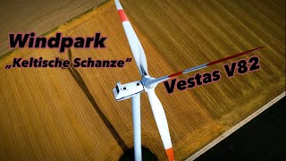 Windpark Keltische Schanze Nordex N117 2.4 Gamma, Vestas V82 | Dji mini 2