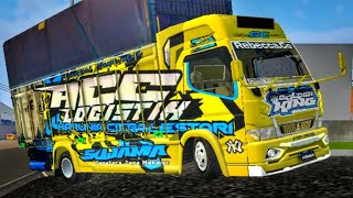 RILISS!! SHARE MOD TRUK HDL GOLDEN KING ACC LOGISTIC | MOD BUSSID TERBARU