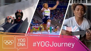 Jazmin Sawyers [GBR] - the multi-talented athlete #YOGjourney