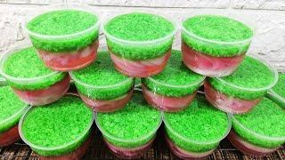 Ternyata Seenak Ini, Bikin Nagih Rasanya || Puding Lumut Guava Kelapa KW || Ide Jualan Laris Manis