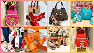 Maravillosos bolsos de diseñador para mujer, zapatos elegantes