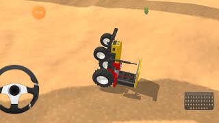 happy mahla s stunt with hmt 5911 in game indian tractor simulator3d indian tractor game indian