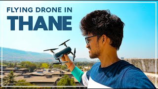 Flying Drone In Warning Zone | Thane | Life in Lockdown | Covid-19 | Mavic Air