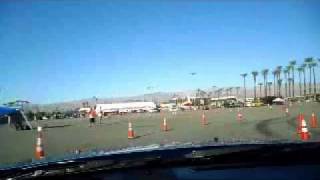 Susie Autocross Indio 6th run October 2011