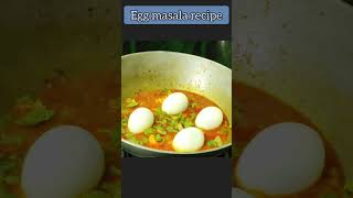 egg Masala recipe 🤤👌 || Telugu || #food #homemade #shorts #youtubeshorts #eggmasala #egg recipe #try