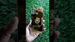 Golden mobile panel #shorts #shortsvideo #shortsfeed #short #goldencover #mobilecover