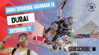 Jumping from 13,000 Feet🥶😱| Siddharth Nigam | Skydive | Dubai