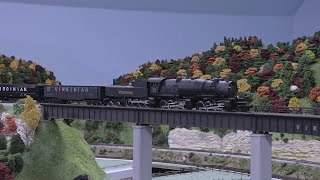 De ‘Virginian’ modelspoorbaan van Mike Ross | Mike Ross Virginian Railway