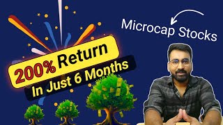 केवल 6 महीने में 200% रिटर्न | Best Clean Energy Microcap Stock | Multibagger Clean Energy Stock.