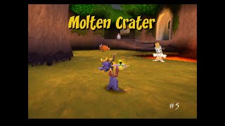 Molten Crater (Spyro: Year of the Dragon Let's Play #5)