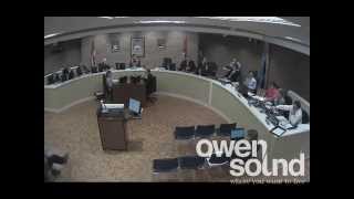 City of Owen Sound March 16, 2015 Council Meeting