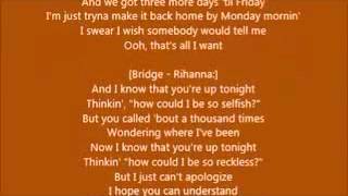 Rihanna & Kanye West & Paul McCartney - FourFiveSeconds (lyrics)