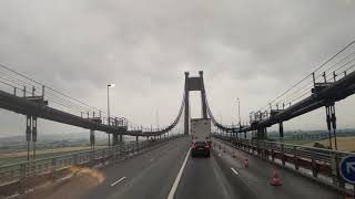 Cabin Truck View--Tancarville Bridge  FRANCE