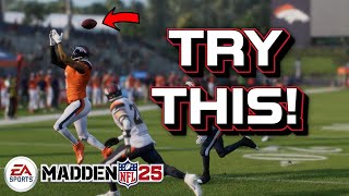 TIPS TO PASS LIKE A PRO PLAYER! - Madden 25 Tips