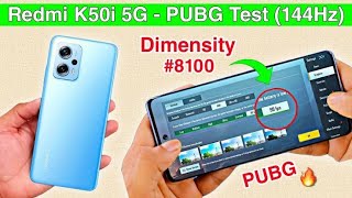 Redmi K50i Pubg Test 90 Fps Dimensity 8100