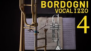 Bordogni - Vocalizzo n.4 per Tromba o Trombone (for Trumpet or Posaune)