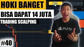 BERUNTUNG!! 10 MENIT TRADING PROFIT 600 RIBU (#40)