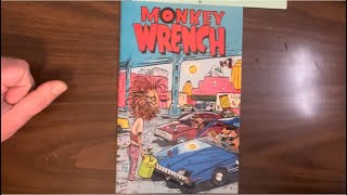 Monkey Wrench: 1992 indie anthology. Dangle, White, Sala, Brubaker, Lutes, Chelsea, Worden, Fleener!