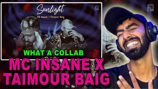 MC Insane X Taimour Baig - SUNLIGHT REACTION VIDEO AMAN