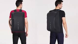 حقيبة الظهر المضادة للسرقة 2في1 (إصدار جديد)  مقاومة للماء  New Anti-Theft Backpack 2en1