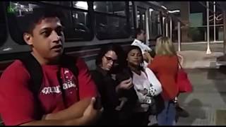 Guarda Municipal faz escolta de ônibus em Natal (RN)