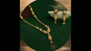 STUNNING GOLD CHAIN NECKLACE DESIGNS 2022 || GOLD NECKLACE DESIGNS || #gold #shorts #necklace #love