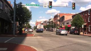 Krapf's Transit: Ex-Foothill Transit 1994 Gillig Phantom Departing West Chester Trans Center