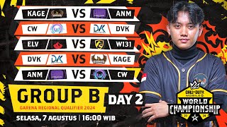 Group Stage Day 2 - Garena Qualifier CODM WC 2024  l Garena Call of Duty®: Mobile Indonesia