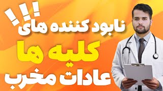 8 عادت معمولی که هر روز انجام می‌دهیم اما منجر به مرگ کلیه هایمان می‌شود _عوامل خطر برای کلیه ها