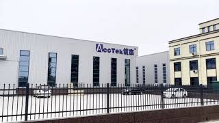 AccTek new factory for cnc router, co2 laser, fiber laser cutting machine, very big size