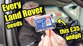 This battery monitor is the perfect partner for our overland trips.