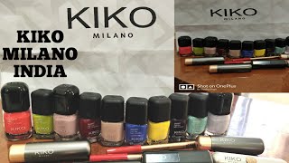 KIKO MILANO INDIA HAUL