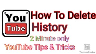 How To Delete YouTube Watching History In Malayalam | YouTube Tips & Tricks l 100℅...Try Now