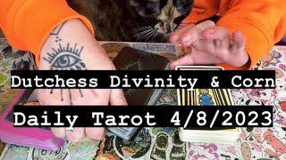 Dutchess Divinity Intuitive Reading || Daily Tarot 4/8/2023 💌 *Added Love Message ⛈️🌸🐣