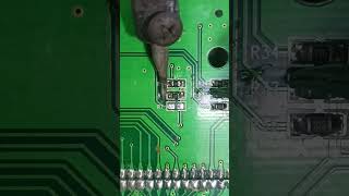 how to solder SDM resistor