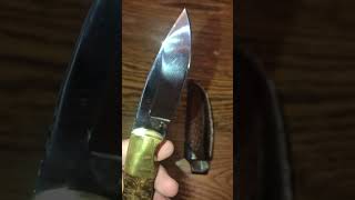 Custom knife J.E. Parker