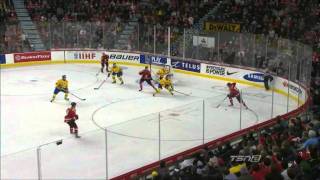 Sweden vs. Switzerland - SWISS GOALS - 2012 IIHF World Junior Championship