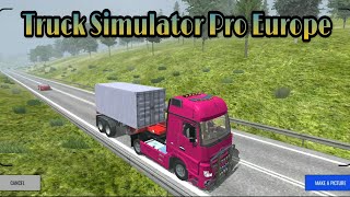 #6 Truck Simulator PRO Europe iOS/Android HD gameplay