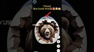 I Found Bear Inside Wall🐻🧱🤯😱On Google Earth #shorts #googleearth #google #googlemaps #youtubeshorts