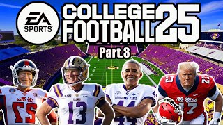 The Presidents Play College Football 25 !