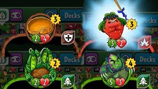 Plants vs Zombies Heroes - Set 4 Cards for Plants? (Read Description for their Ability)